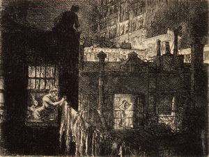 Sloan, summer night windows